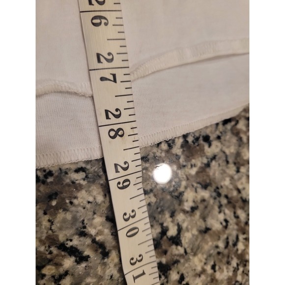 L A T Apparel Oh My God Becky Baseball Tee White Black Size 2 Graphic - Picture 8 of 8